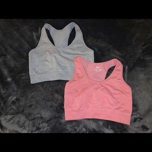 Bundle of 2 super cute sports bras!